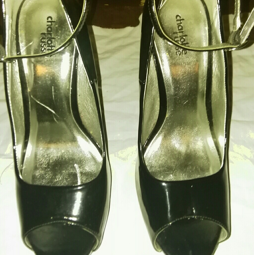 4 inch patent heels